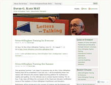 Tablet Screenshot of davidkatztutor.com